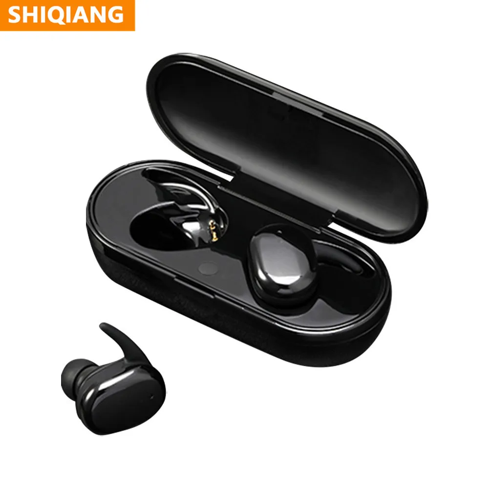 

Беспроводные наушники SHIQIANG, Bluetooth-наушники, TWS беспроводные наушники, водонепроницаемые наушники с микрофоном, гарнитура для iPhone