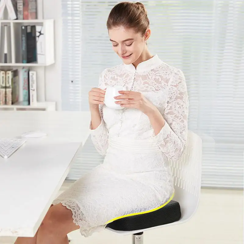 Comfort Office Chair Car Seat Cushion Non-Slip Orthopedic Memory Foam Coccyx For Tailbone Sciatica Back Pain Relief | Дом и сад