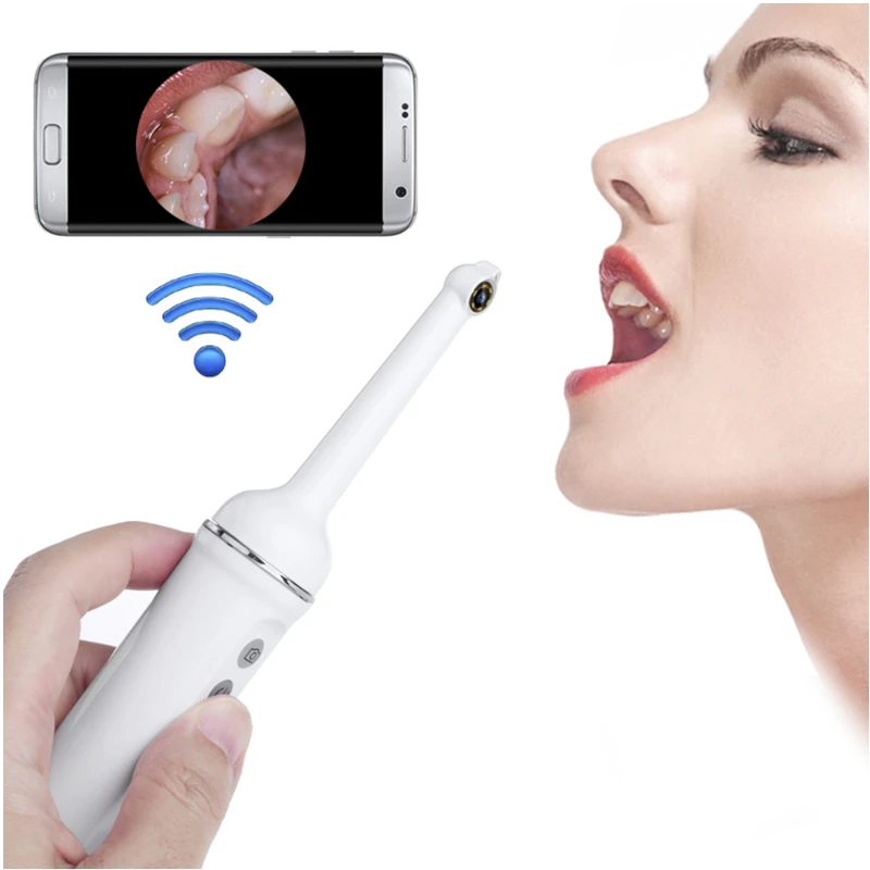 7 мм беспроводной WiFi камера для рта стоматологический эндоскоп взрослых детей