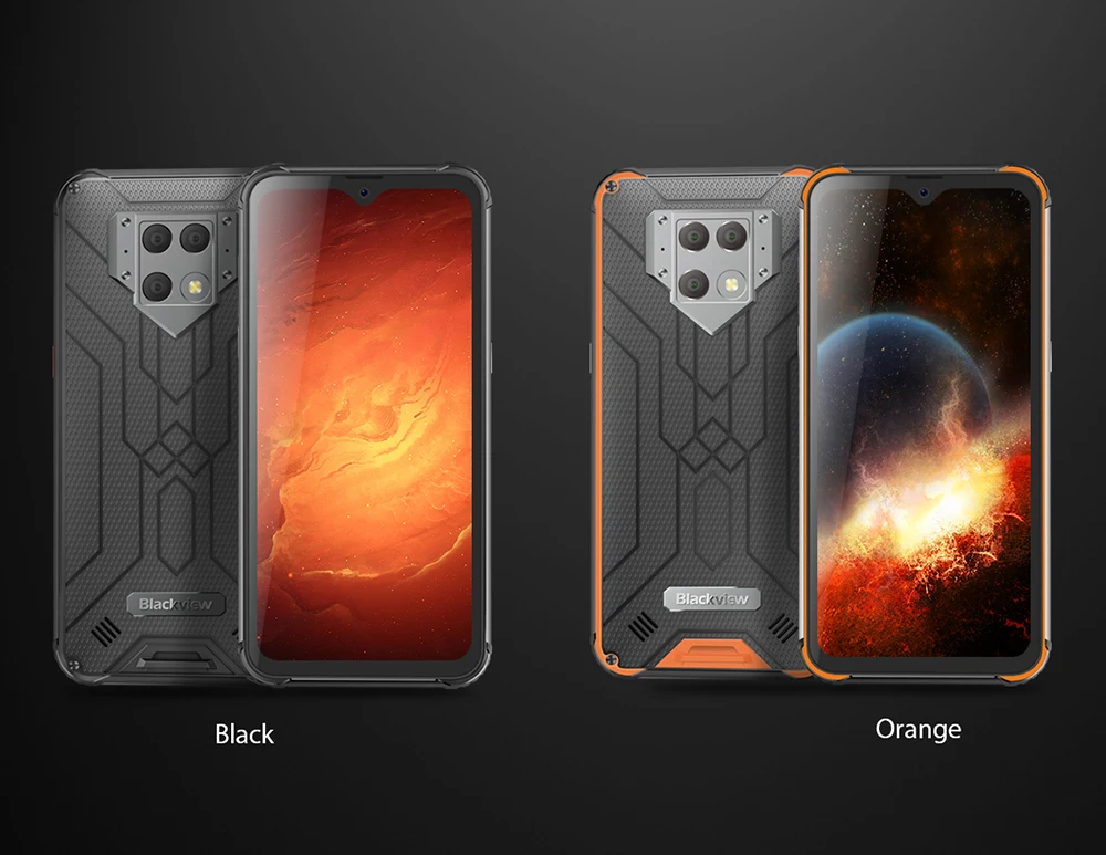 Blackview BV9800 Helio P70 Android 9,0 6GB+ 128GB смартфон 48MP задняя камера IP68 Водонепроницаемая 6580mAh 6," FHD мобильный телефон