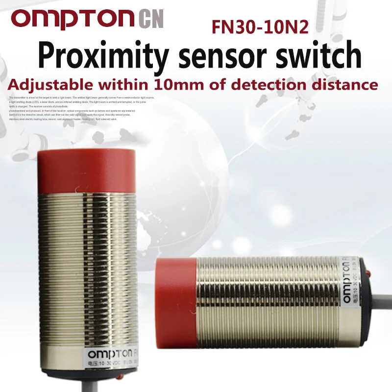 Флуоресцентный выключатель флуоресцентный Индуктивный датчик постоянного тока