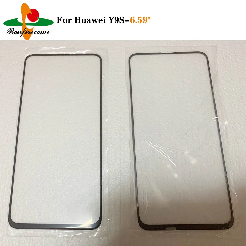 

10Pcs\lot Touch Screen For Huawei Y9s STK-L21 STK-L22 STK-LX3 Front Touch Panel LCD Display Outer Glass Lens Replacement