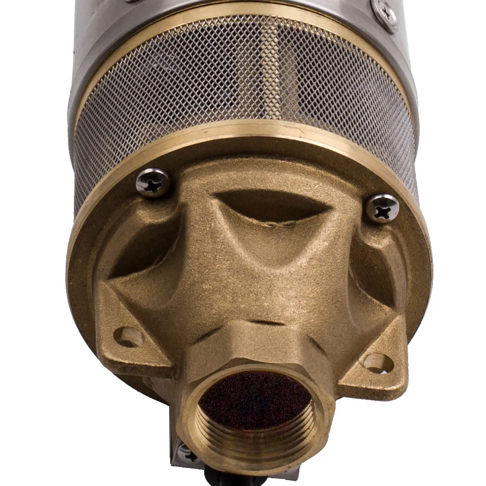 

4" - 1HP 2600L/H Borehole 4" Deep Well Submersible Water Pump + 20m Cable