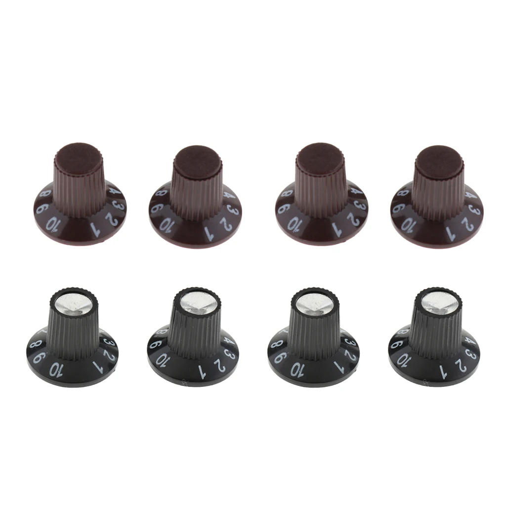 4pcs Guitar Amp Amplifier Knobs Top Hat for LP SG Electric | Спорт и развлечения