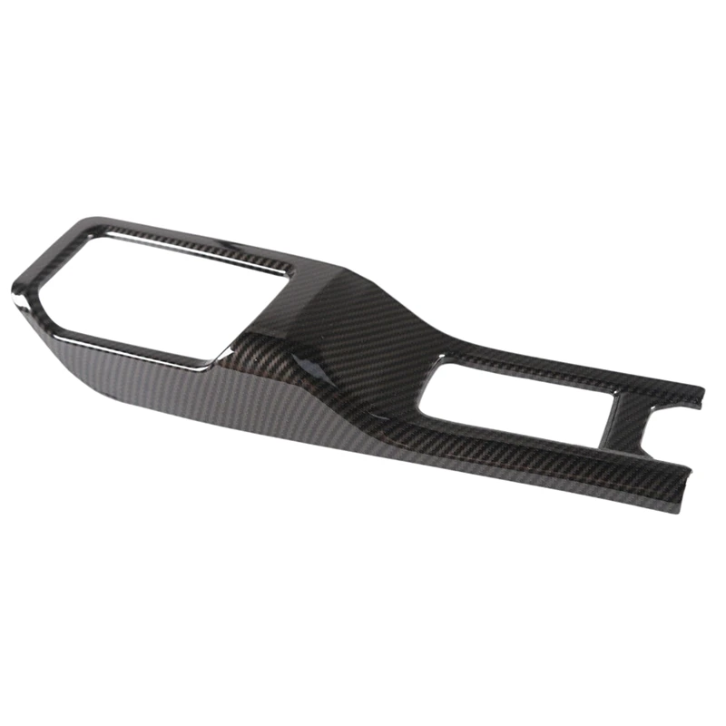 

Car 4WD Gear Shift Panel Decoration Cover For 2018 Jeep Wrangler JL Carbon Fiber