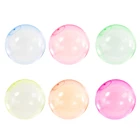 6 цветов, 60 см, надувные Пузырьковые шарики, заполненные водой, прозрачные Пузырьковые шарики, для детей, Прямая поставка
