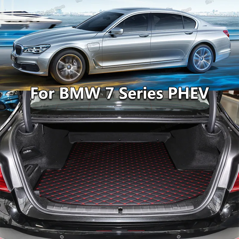 

Кожаный коврик lsrtw2017 для багажника автомобиля, грузовой коврик для bmw 7 серии 730 740 F01 G11 PHEV 2015 2016 2017 2018 2019 2020 750 760