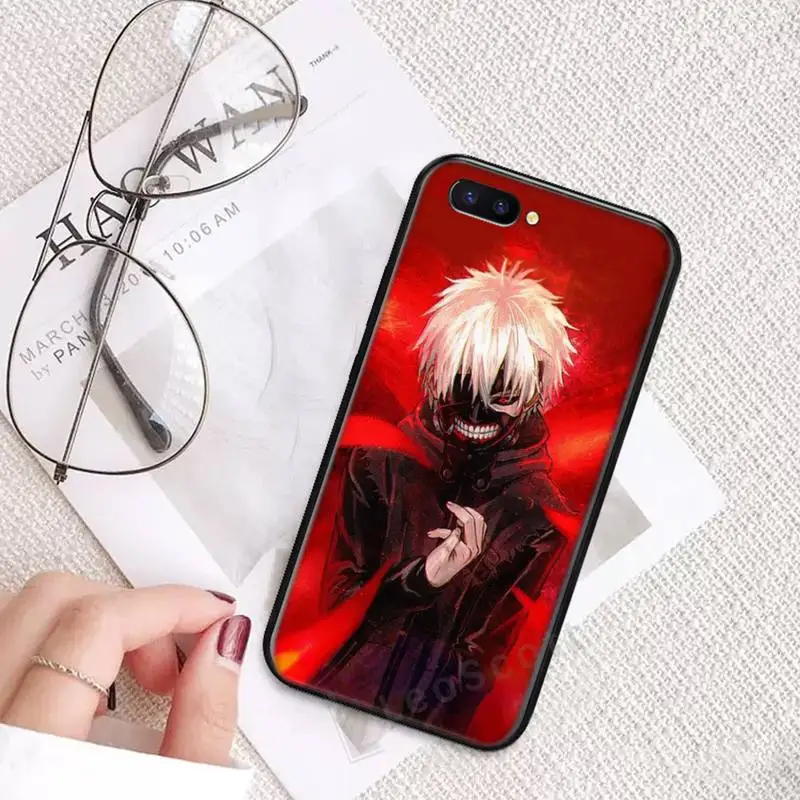 

Tokyo Ghoul Trendy Anime Comics Horror Phone Case For OPPO R9 R11 R15 R17 RENO Realme S PLUS Normal 2z 3 5 C2 pro