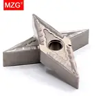 MZG 10 шт. VNMG 1604 04 MT ZN60 токарный резец Cermet средние и тонкие стальные детали с хорошей отделкой ЧПУ карбидные вставки