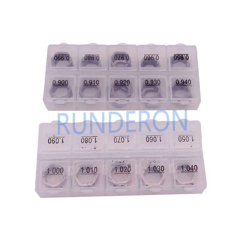 

B60 пьезо VDO Регулировочная шайба инжектора топлива, шайба для электромагнитного клапана серии Siemens, регулировка хода зазора