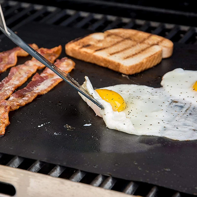 Антипригарный коврик для барбекю в форме решетки приготовления пищи лист лайнер