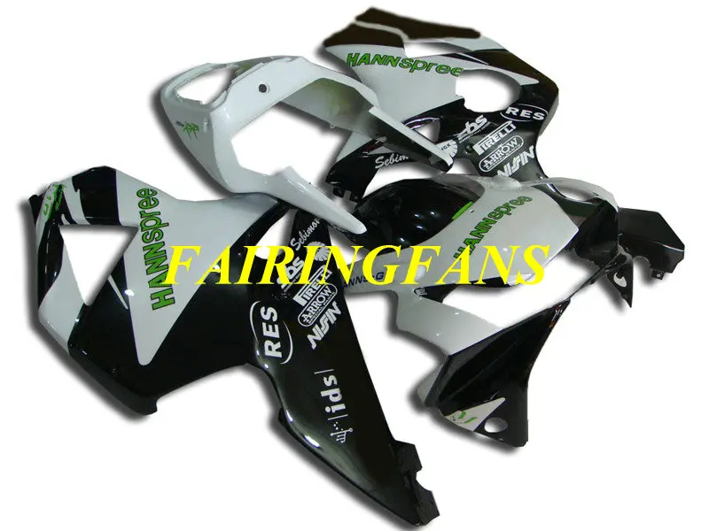 Обтекатель комплект для HONDA CBR900RR 954 02 03 CBR 900 RR 2002 2003 ABS черно белые Обтекатели Кузов