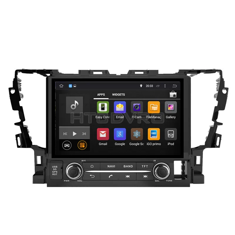 Автомобильный DVD плеер YMODVHT 10 1 дюйма 8 ядер 4 Гб + 32 ГБ Android 9 0 для Toyota Alphard 2015 радио