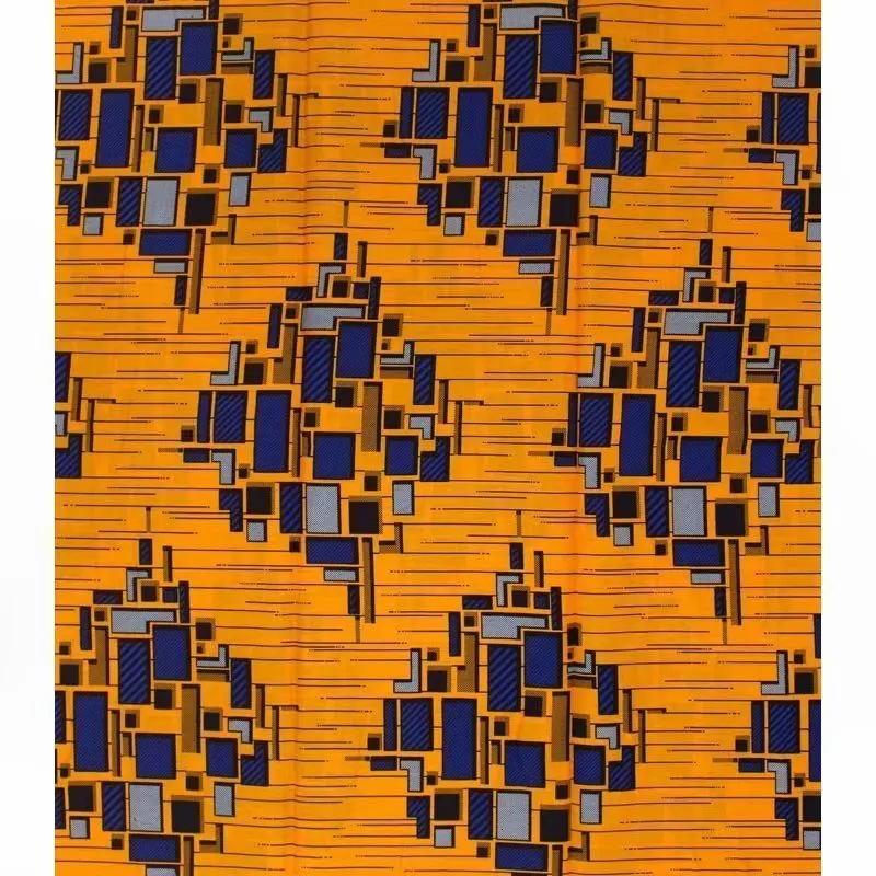 Ghanaian Kente Ткань с воском гарантированное настоящий голландский настоящий воск дизайн для ткани горячий Veritablee воск печать ткань в 6 ярдов