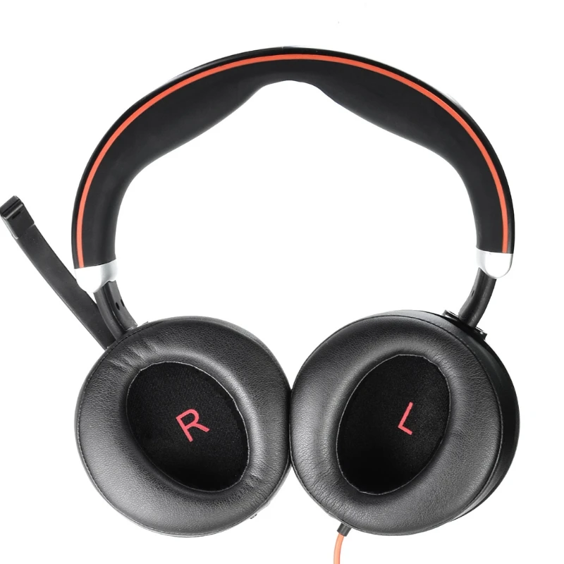 T8DA Portable Replacements Ear Pads Compatible with Evolve 80 uc Headphones Covers Ear Cushions Easy to Install
