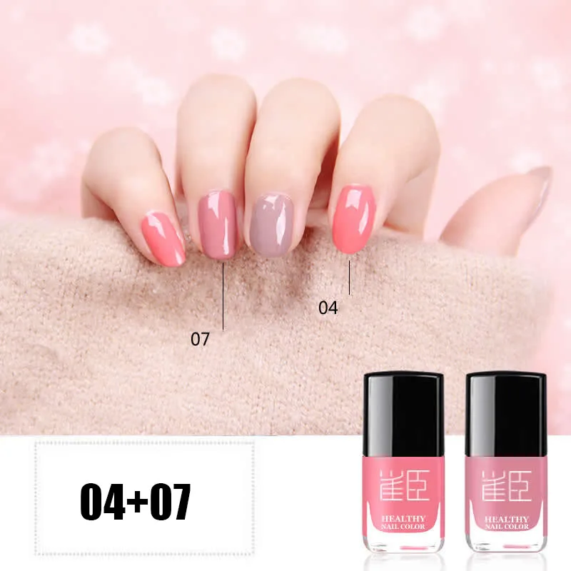 Лак для ногтей Peelable 2 шт. нетоксичный экологически чистый безопасный