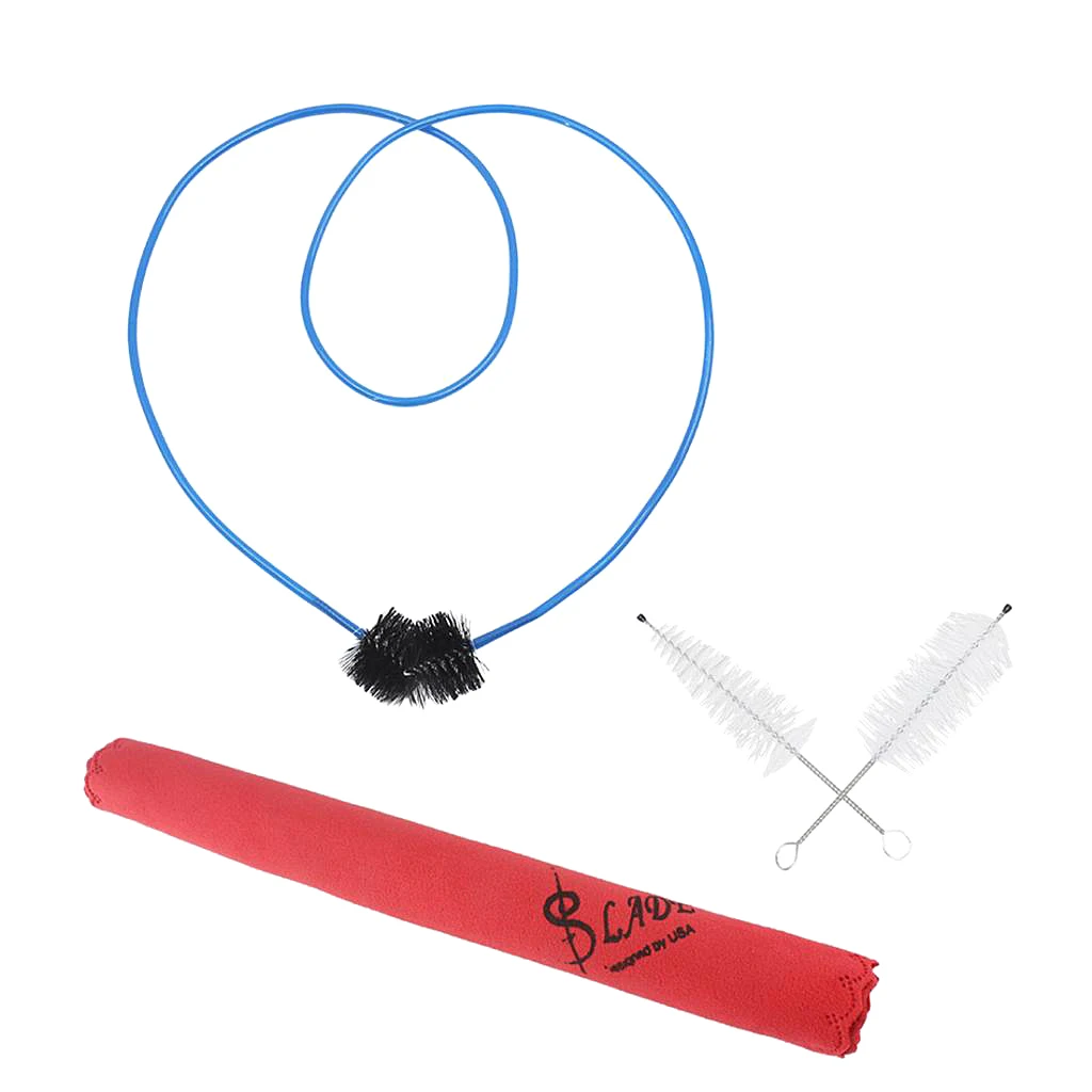 

Trumpet cleaning tool Mouthpiece brush Value brush cleaning cloth