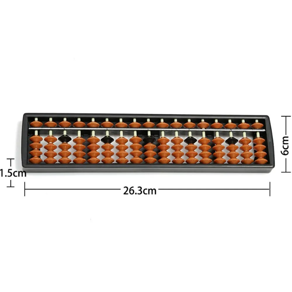 Abacus монтессори игрушка 17 цифр детские школьные Обучающие математические