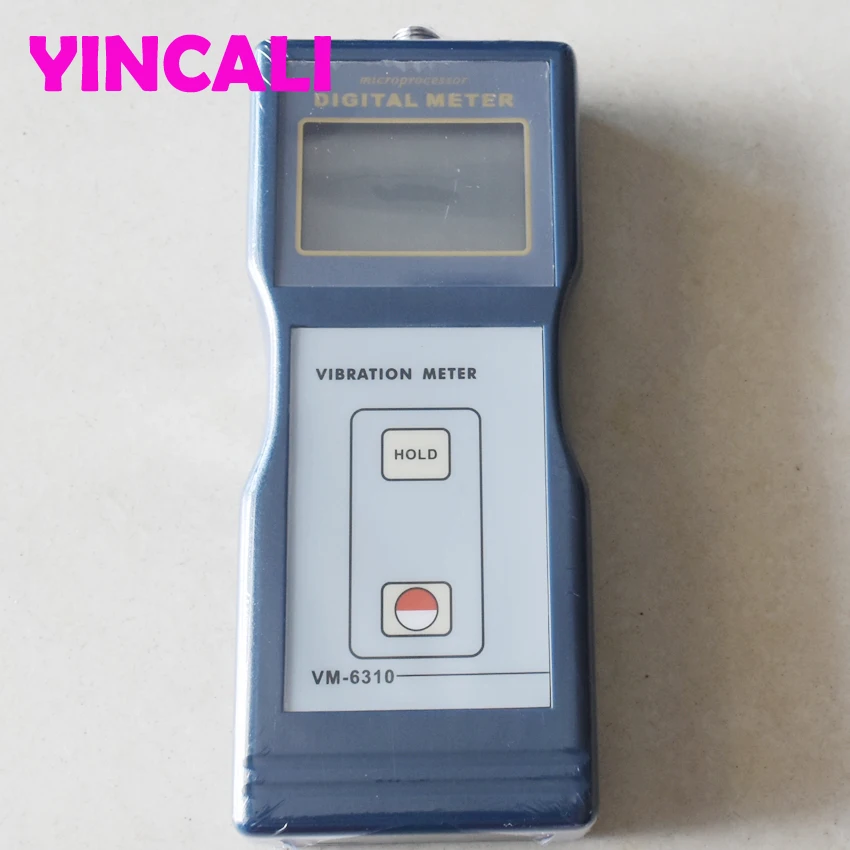 Цифровой Виброметр тестер VM-6310 Виброметр с виброизмерительным прибором диапазон 0,01~ 199,9 мм/сек. True RMS VM6310