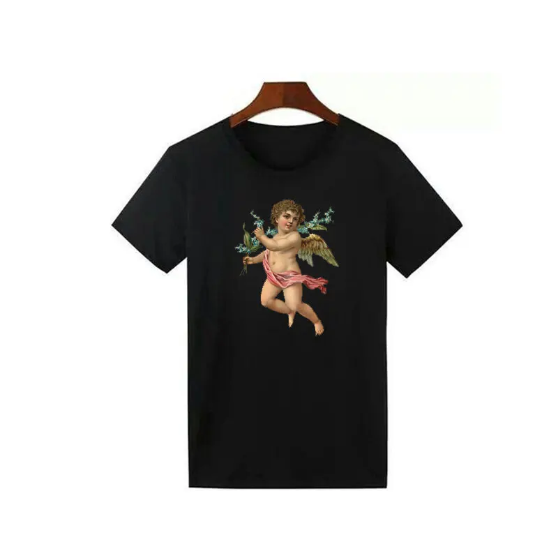 Утюг на ангела нашивки крылья для одежды передачи тепла футболки наклейки одежде