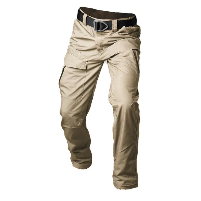 

Waterproof Elastic Tactical New Summer Men Pants Camouflage Combat Military Cargo Casual Pants Multi Pocket Men Pants S- 2XL