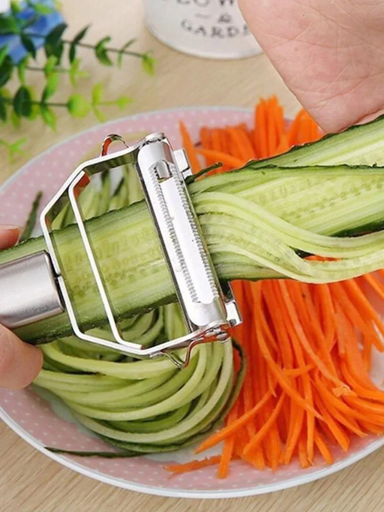 

PGY Stainless steel fruit Grater vegetable Slicer Multifunction shredding Potatocu cumber carrot smiley Peeler melons Grater