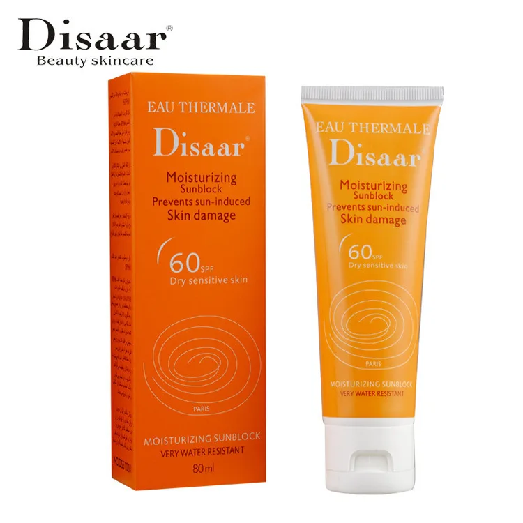 

Disaar Facial Body Sunscreen Whitening Sun Cream Sunblock Skin Protective Cream Anti-Aging Oil-control Moisturizing SPF 60++