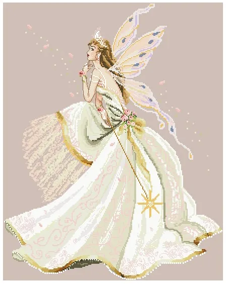 Набор для вышивки крестиком прекрасная счетная королева богиня с волшебной