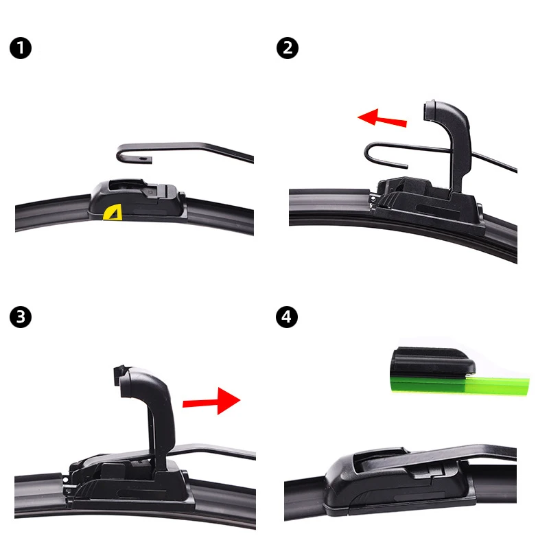 For Chana CS35 All Years Front Wiper Blades Brushes Cutter Accessories U J Hook | Автомобили и мотоциклы