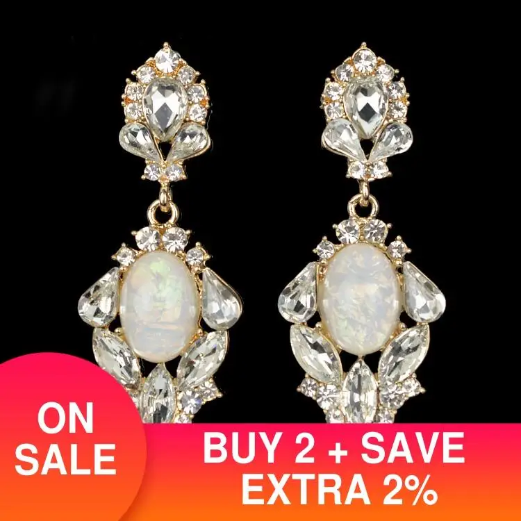 2021 new design luxury vintage drop dangle earring big jewelry for women e847 | Украшения и аксессуары
