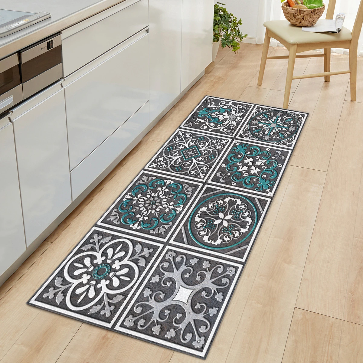 

Geometrical Kitchen Mat Carpet Bohemia Home Floor Mat Rugs Door Entrance Mats Rugs And Carpets For Home Living Room