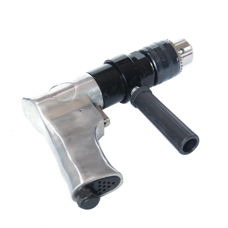 

High Quality 1/2" Pistol Style Keyed Chuck Heavy Duty Reversible Air Drill Portable Hand Held Pneumatic Drill PG-1074