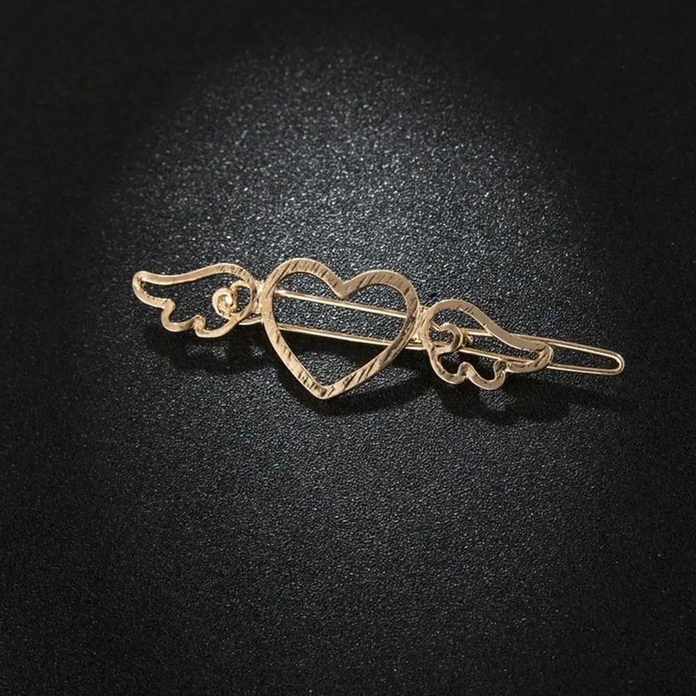 2 шт. для девочек с металлическим украшением в виде крыльев Ангела любящее сердце