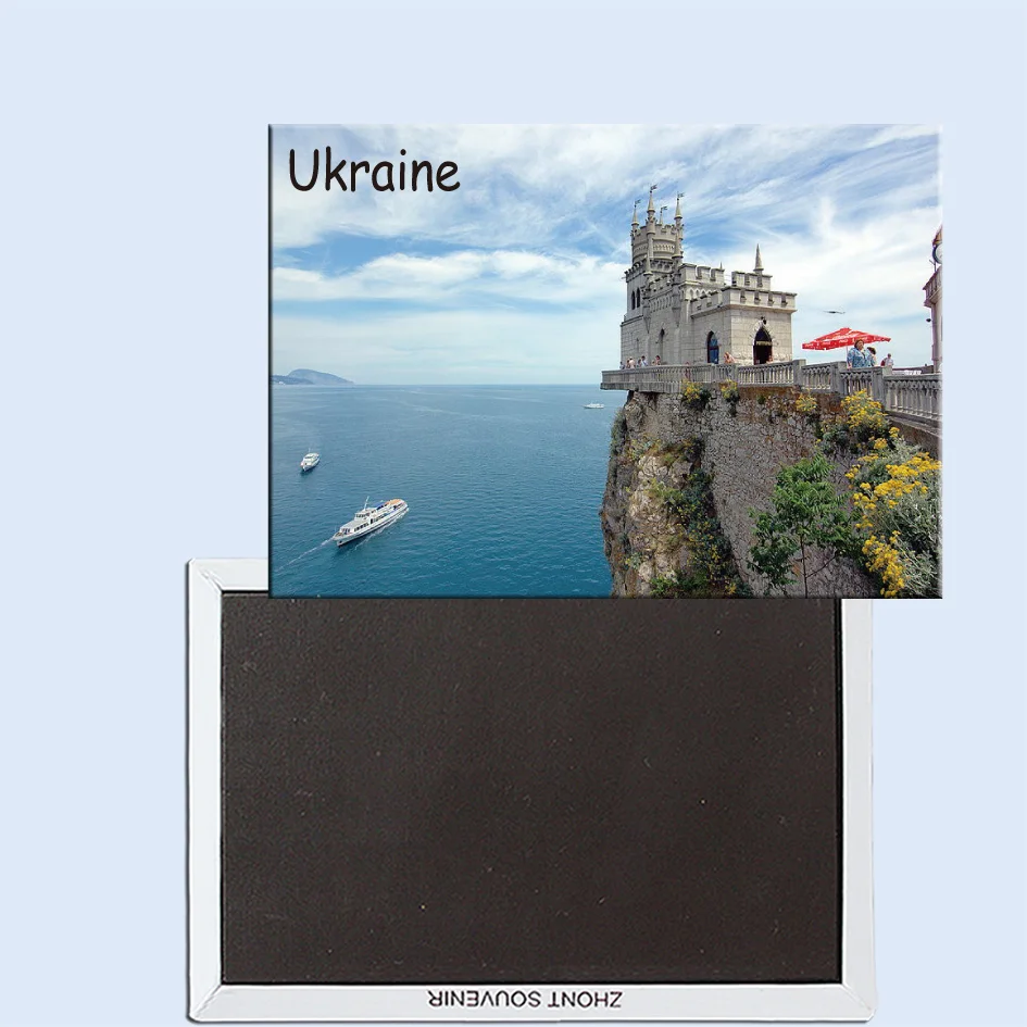 Гнездо ласточки Ялта Украина туристический сувенир Магнитный Магнит для