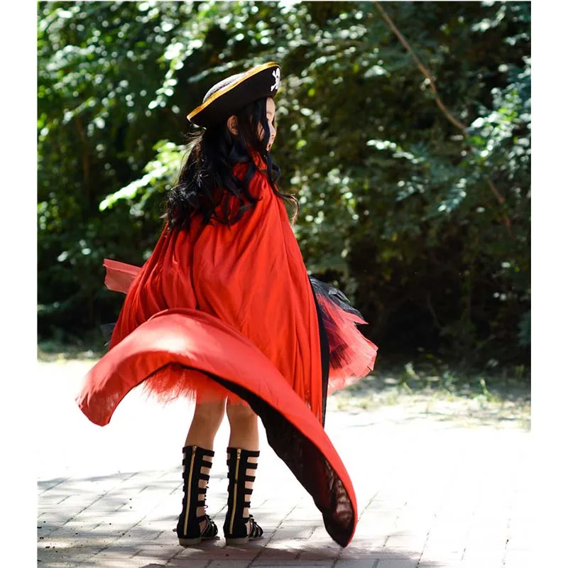 Костюм пиратский Женский на Хэллоуин Крутое Шоу с призраками одежда для девочек |