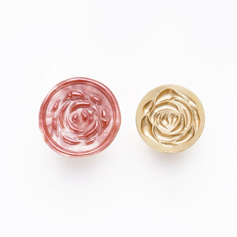 Апрельский цветок вишни восковая печать тисненый лак воск украшение свадебная