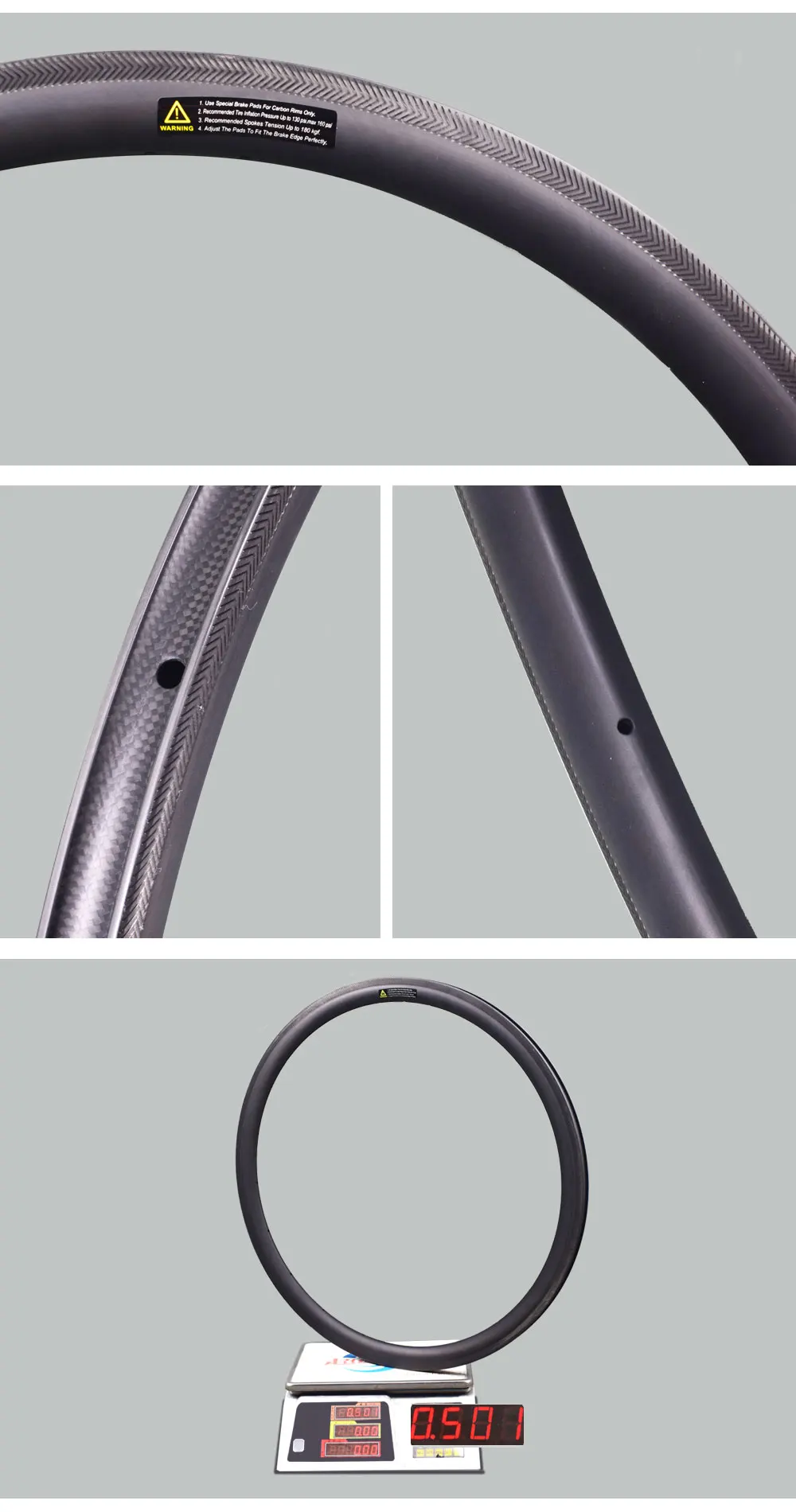 Полный углеродистой road bike rims, довод/трубчатый с регулируемой высотой 50 мм ширина 23/25 мм 700C дорожный велосипед Углеродные Диски