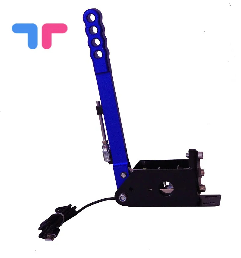 

USB SIM Handbrake Drift PC For Racing Games G25 G27 G29 T500 Dirt Rally 14Bit 16Bit Blue