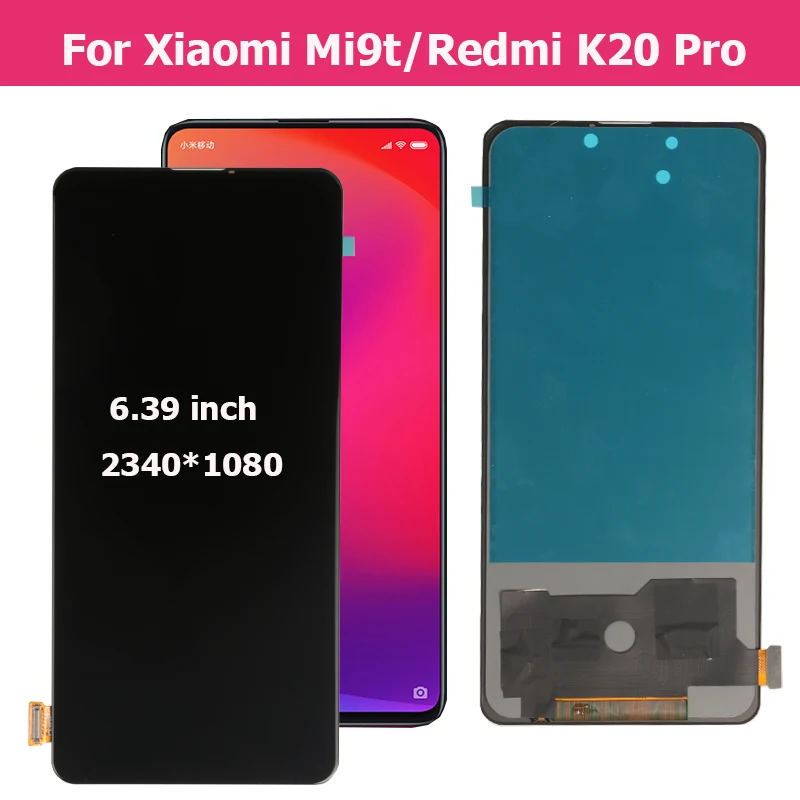 ЖК дисплей для Xiaomi Mi 9t K20 Pro сменный дигитайзер сенсорного экрана в сборе Redmi Mi9t