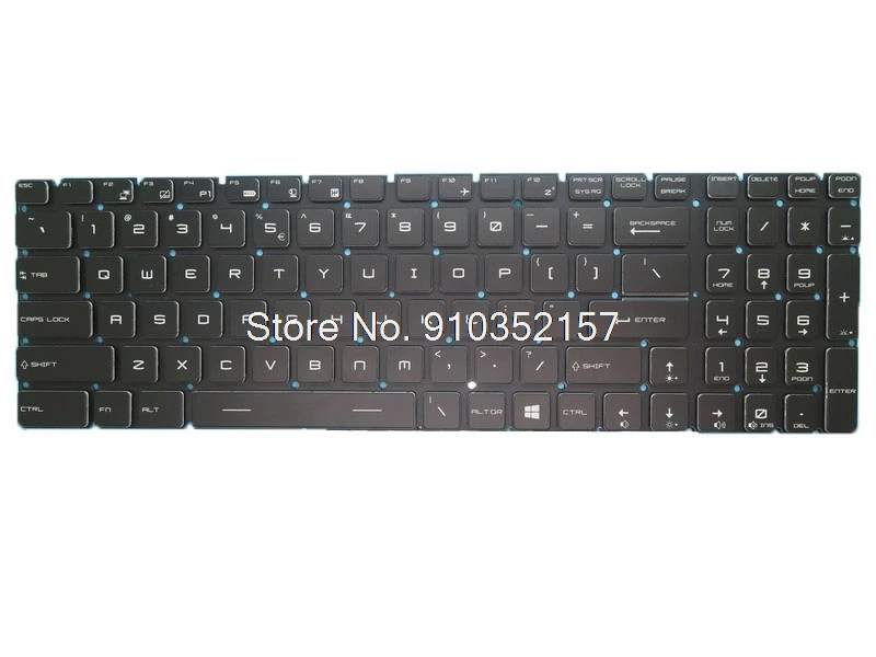 GL75 Keyboard For MSI GL75 Leopard 9SC 9SCK 9SDK 9SE 9SFK 9SGK MS-17E4 MS-17E5 GL75 10SC 10SD 10SDK 10SE 10SF MS-17E7 MS-17E8