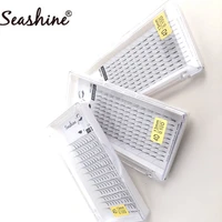 seashine lashes volume 2d3d4d5d6d eyelashes 0 10d curl premade fans cilia silk false mink individual eyelashes extension