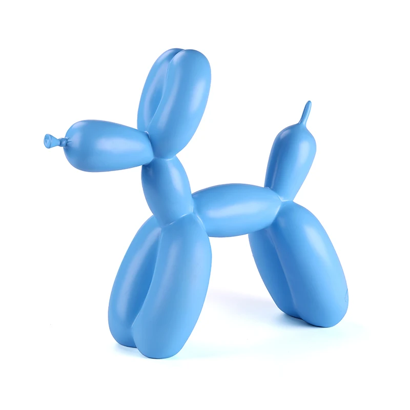 blue Jeff koons воздушные шары собаки скульптуры офис украшения дома аксессуары современное искусство Смола украшения Ремесло - Цвет: blue