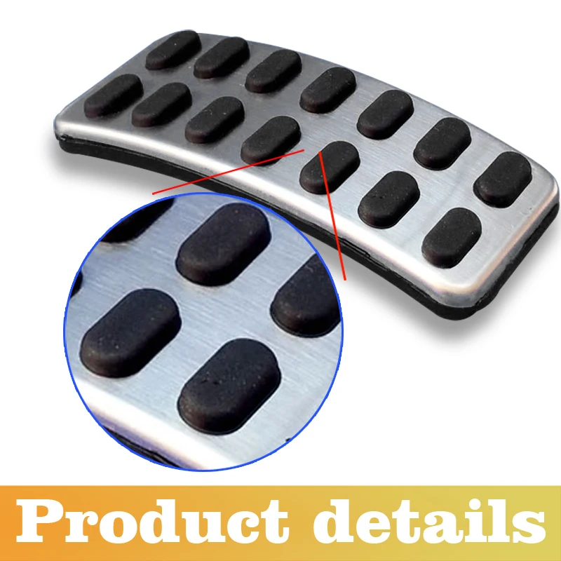 

Auto Fuel Brake Rest Pedals Cover Parts For Hyundai Creta Ix25 i30 Accent Verna Solaris Elantra Avante 2017 2018 Car Accessories