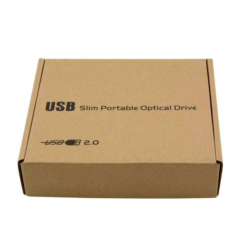 NIGUDEYANG тонкий внешний USB 2 0 Корпус чехол Caddy адаптер для ноутбука CD/DVD Оптический