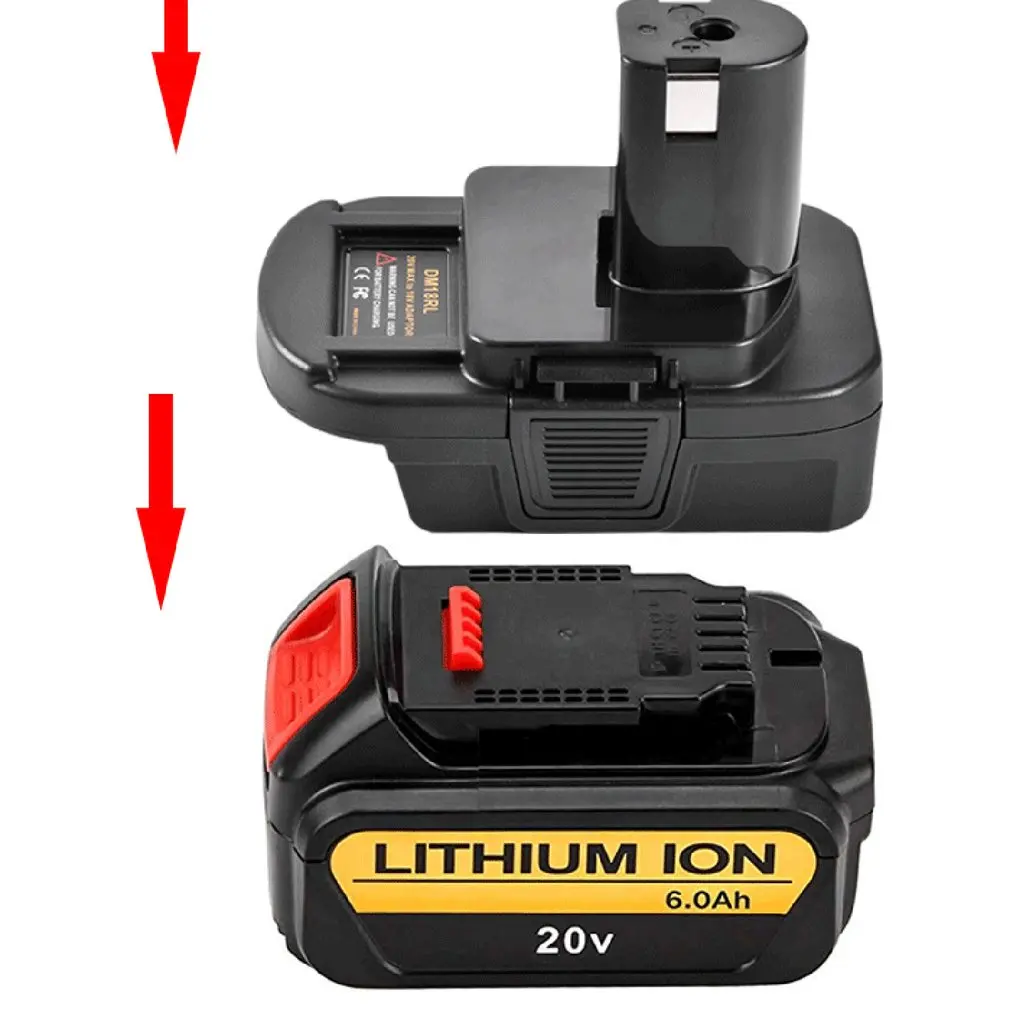 DM18RL Батарея конвертер usb адаптер DM20ROB для RYOBI преобразования DEWALT 20 Милуоки M18 до 18V
