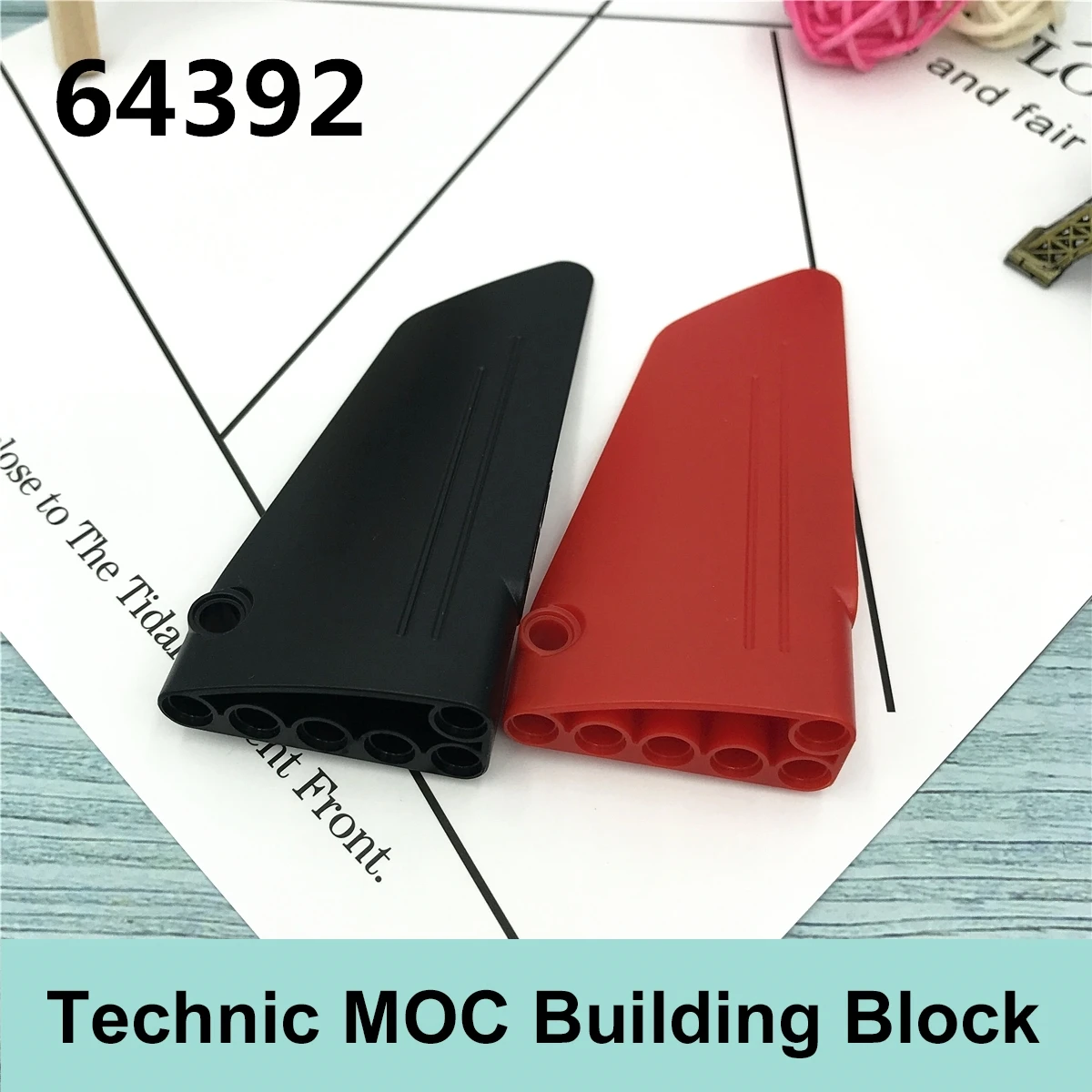 

5PCS Technology Block Kompatibel Dengan Major Brand Tech Moc 64392 17 5x11 Tech Gifts Toys