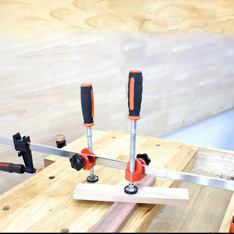 Регулируемый F Зажим Быстрый трещотка против скольжения DIY портативный