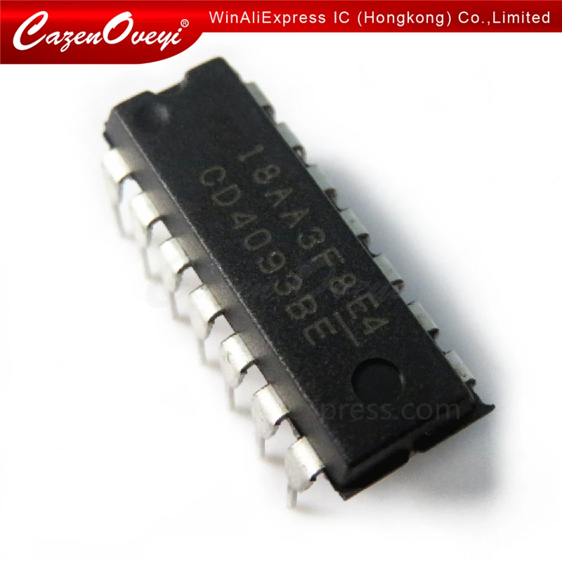5 шт./лот TC4093BP TC4093 CD4093BE CD4093BCN 4093B DIP-14 лет новый оригинальный в наличии | Электронные