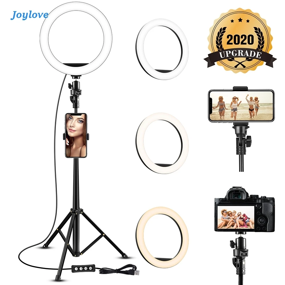 JOYLOVE 26 см светодиодный светильник с кольцом для фотостудии фотосъемки
