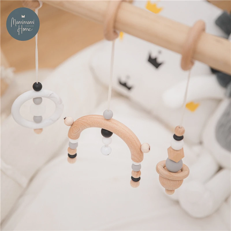 Милый бук игрушки погремушки для младенцев колокольчик коляска висит